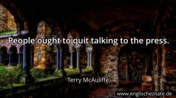 Englisches Zitat von Terry McAuliffe als Bild