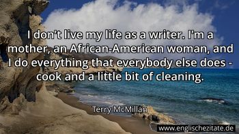 Englisches Zitat von Terry McMillan als Bild