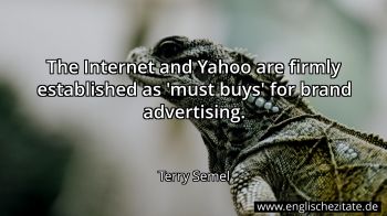 Englisches Zitat von Terry Semel als Bild