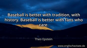Englisches Zitat von Theo Epstein als Bild