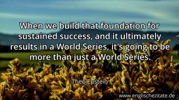 Englisches Zitat von Theo Epstein als Bild