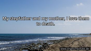 Englisches Zitat von Theo Rossi als Bild
