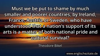 Englisches Zitat von Theodore Bikel als Bild