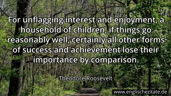 Englisches Zitat von Theodore Roosevelt als Bild