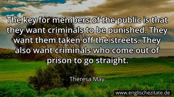 Englisches Zitat von Theresa May als Bild