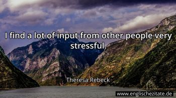 Englisches Zitat von Theresa Rebeck als Bild