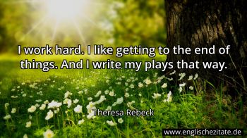 Englisches Zitat von Theresa Rebeck als Bild