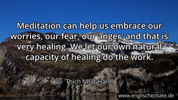 Englisches Zitat von Thich Nhat Hanh als Bild