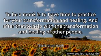 Englisches Zitat von Thich Nhat Hanh als Bild