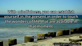 Englisches Zitat von Thich Nhat Hanh als Bild