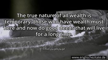 Englisches Zitat von Thiruvalluvar als Bild