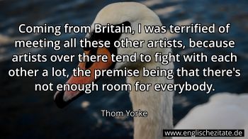 Englisches Zitat von Thom Yorke als Bild