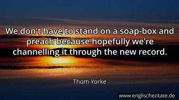 Englisches Zitat von Thom Yorke als Bild