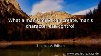 Englisches Zitat von Thomas A. Edison als Bild