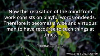 Englisches Zitat von Thomas Aquinas als Bild