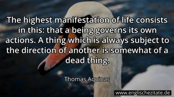 Englisches Zitat von Thomas Aquinas als Bild