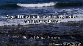 Englisches Zitat von Thomas Babington Macaulay als Bild