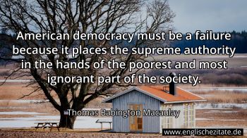 Englisches Zitat von Thomas Babington Macaulay als Bild