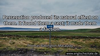 Englisches Zitat von Thomas Babington Macaulay als Bild