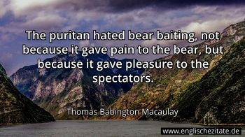 Englisches Zitat von Thomas Babington Macaulay als Bild