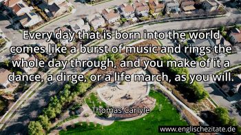 Englisches Zitat von Thomas Carlyle als Bild