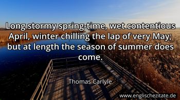 Englisches Zitat von Thomas Carlyle als Bild