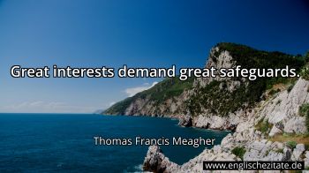 Englisches Zitat von Thomas Francis Meagher als Bild