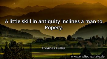 Englisches Zitat von Thomas Fuller als Bild