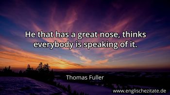 Englisches Zitat von Thomas Fuller als Bild