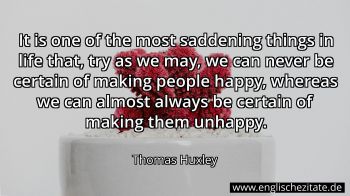 Englisches Zitat von Thomas Huxley als Bild