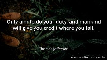 Englisches Zitat von Thomas Jefferson als Bild