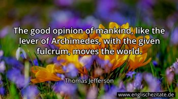 Englisches Zitat von Thomas Jefferson als Bild