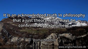 Englisches Zitat von Thomas Malthus als Bild