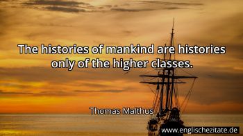 Englisches Zitat von Thomas Malthus als Bild