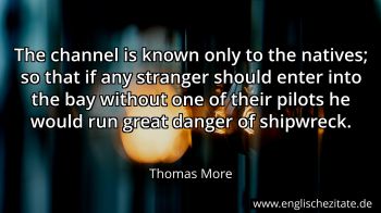Englisches Zitat von Thomas More als Bild
