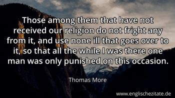 Englisches Zitat von Thomas More als Bild