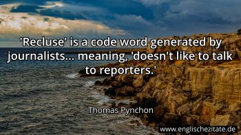 Englisches Zitat von Thomas Pynchon als Bild