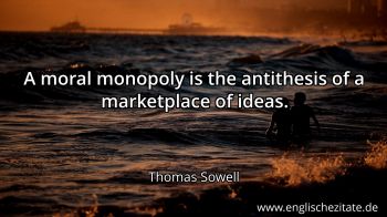 Englisches Zitat von Thomas Sowell als Bild