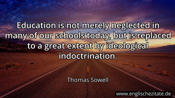 Englisches Zitat von Thomas Sowell als Bild