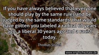 Englisches Zitat von Thomas Sowell als Bild