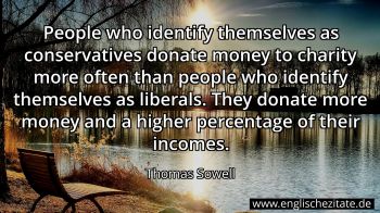 Englisches Zitat von Thomas Sowell als Bild