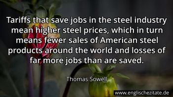 Englisches Zitat von Thomas Sowell als Bild