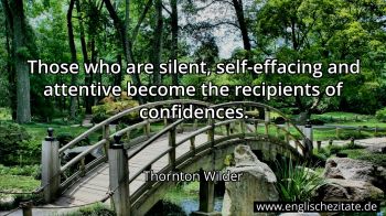 Englisches Zitat von Thornton Wilder als Bild