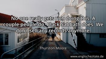 Englisches Zitat von Thurston Moore als Bild