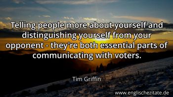 Englisches Zitat von Tim Griffin als Bild