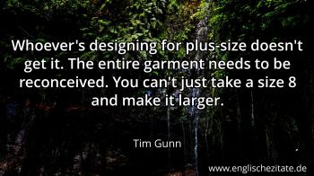 Englisches Zitat von Tim Gunn als Bild