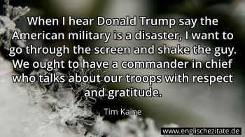 Englisches Zitat von Tim Kaine als Bild