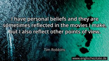 Englisches Zitat von Tim Robbins als Bild