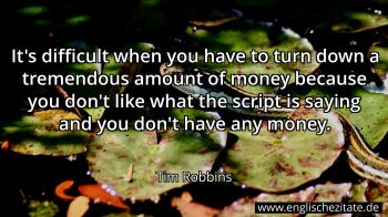 Englisches Zitat von Tim Robbins als Bild