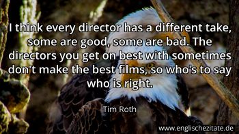 Englisches Zitat von Tim Roth als Bild